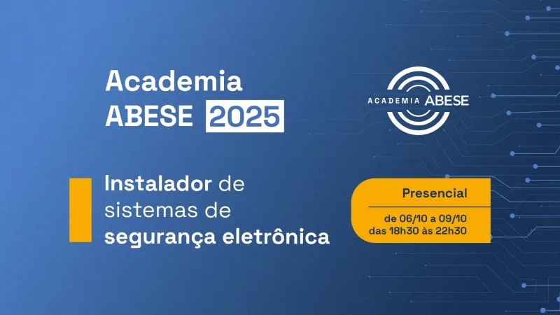 Presencial - Instalador de sistemas de segurança eletrônica