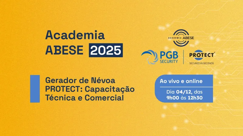 Ao vivo - PGB: Capacitação Técnica e Comercial do Gerador de Névoa PROTECT
