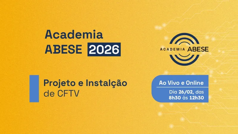 Ao vivo - Projeto e Instalação de CFTV