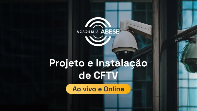 Ao vivo - Projeto e Instalação de CFTV