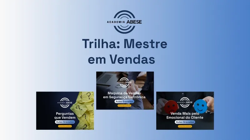 Gravado - Trilha 02:  Mestre em Vendas de segurança eletrônica