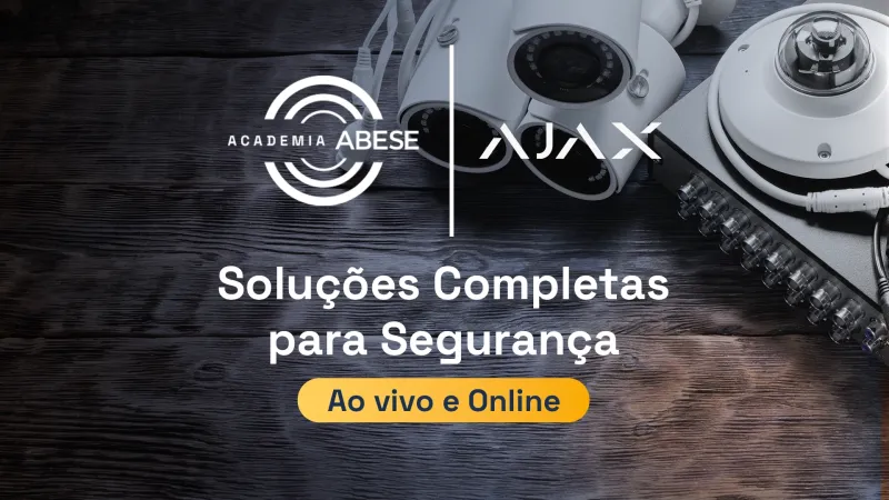 Ao vivo - Ajax - Solução Completa para todas as empresas de Segurança