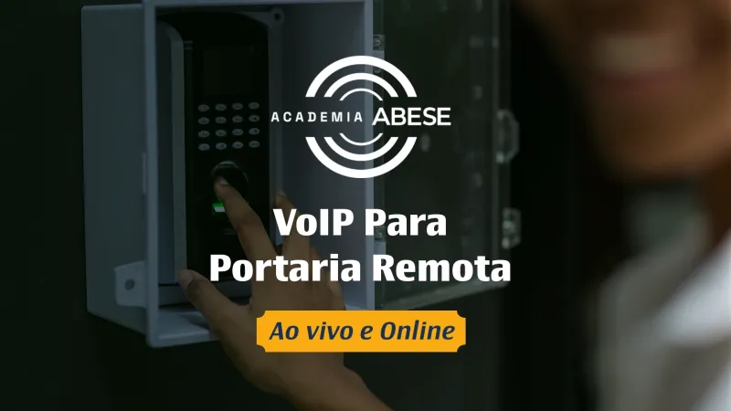 Ao vivo - VoIP para portaria remota