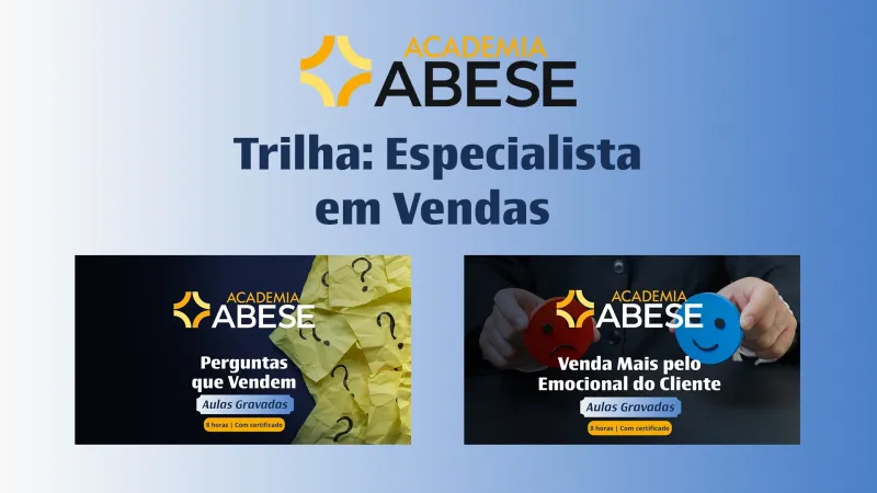 Gravado - Trilha 01:  Especialista em Vendas de segurança eletrônica