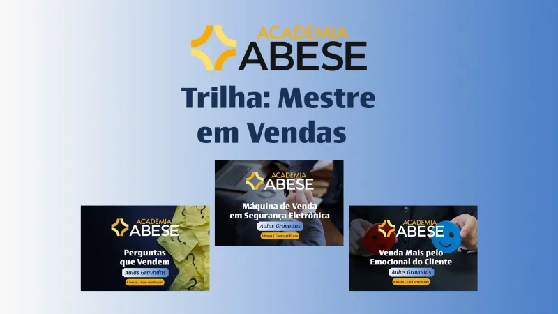 Gravado - Trilha 02:  Mestre em Vendas de segurança eletrônica