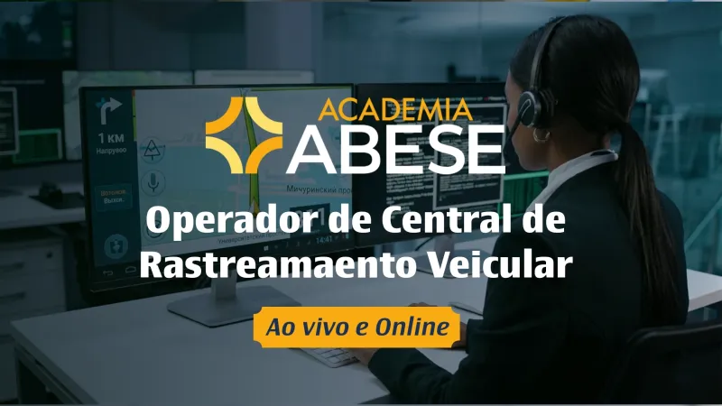 Ao vivo - OPERADOR DE CENTRAL DE RASTREAMENTO VEICULAR
